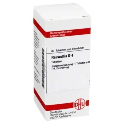 DHU Rauwolfia D 4 Tabletten, 80 St- Q-R