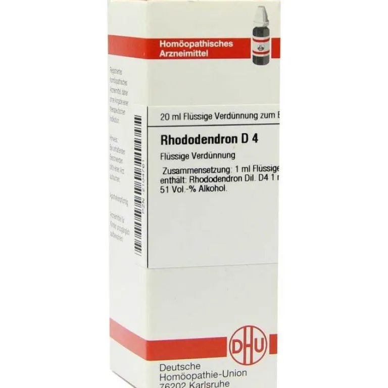Rhododendron D 4 Dilution, 20 ml^DHU Best