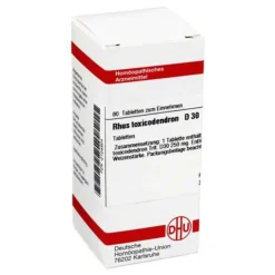 Rhus toxicodendron D 30 Tabletten, 80 St^DHU Hot