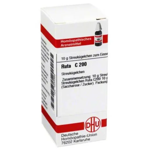DHU Ruta C 200 Globuli, 10 g- Q-R|Q-R