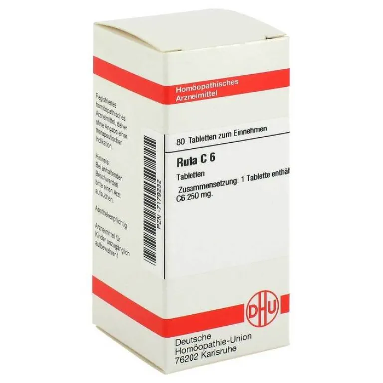 DHU Ruta C 6 Tabletten, 80 St- Q-R