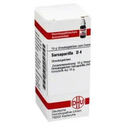 DHU Sarsaparilla D 4 Globuli, 10 g- S|S