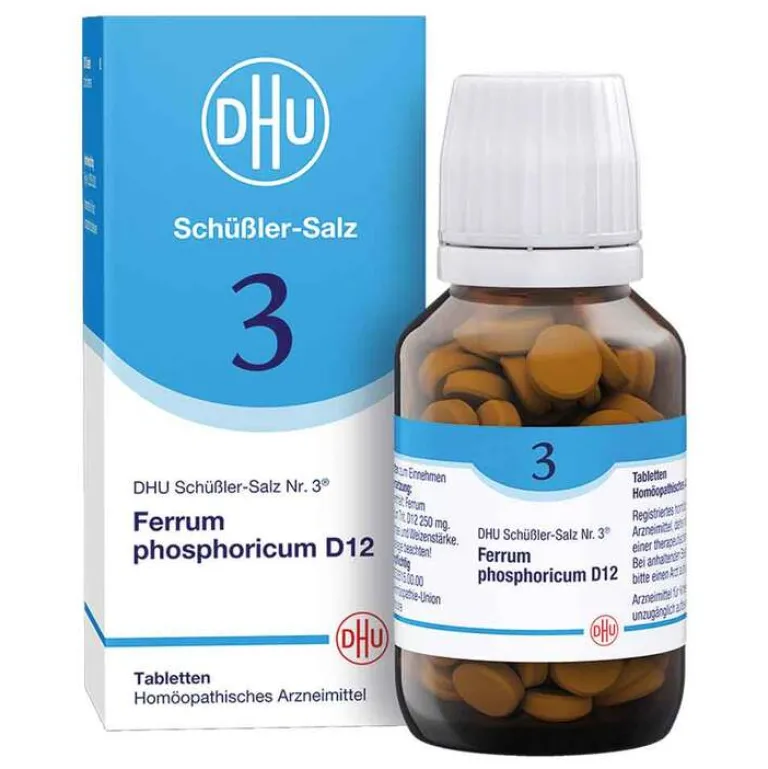 DHU Schüßler-Salz Nr. 3 Ferrum phosphoricum D12 Tabletten, 200 St^DHU Schüßler-Salze Sale