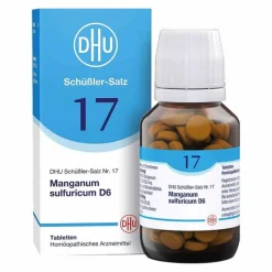 DHU Schüßler-Salz Nr. 17 Manganum sulfuricum D6 Tabletten, 200 St^DHU Schüßler-Salze Hot