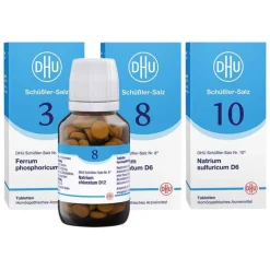 DHU Schüssler-Salze Sommer 1 x 1 Tabletten, 3x200St, 600 St^DHU Schüßler-Salze Hot