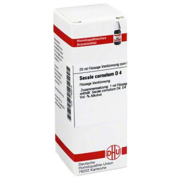 Secale cornutum D 4 Dilution, 20 ml^DHU Best