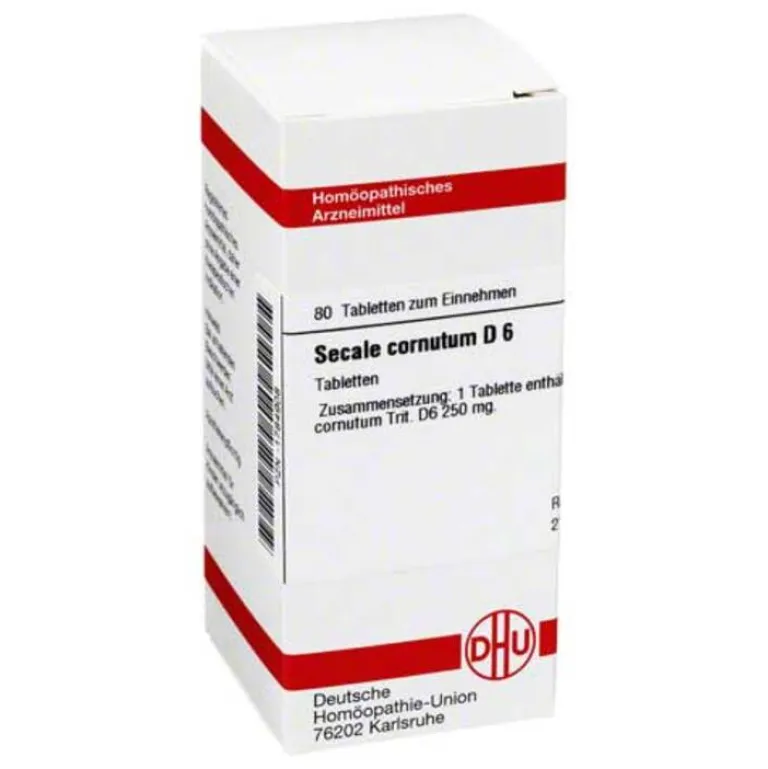DHU S-Secale cornutum D 6 Tabletten, 80 St