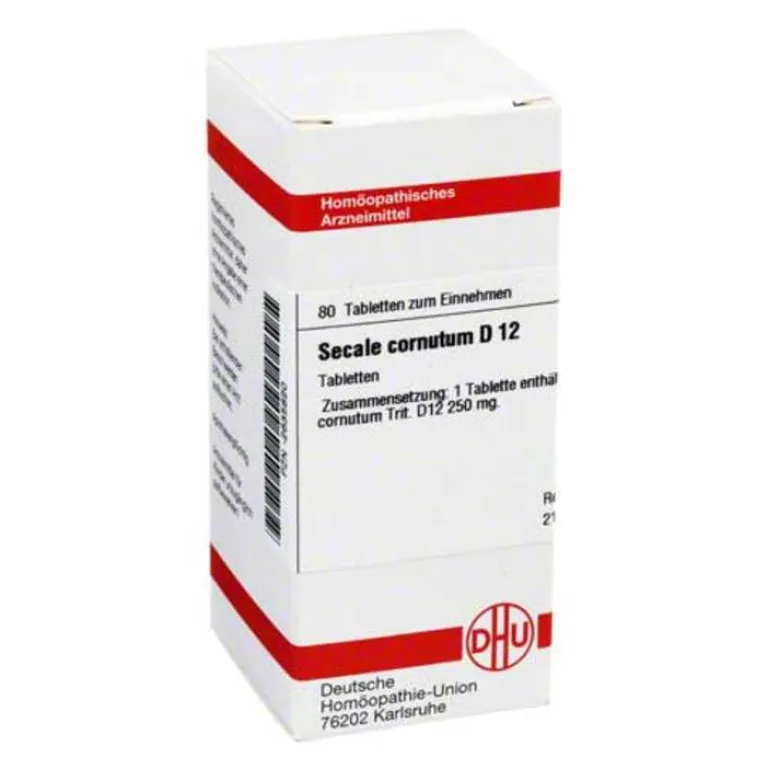 DHU Secale cornutum D 12 Tabletten, 80 St- S