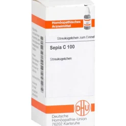 DHU Sepia C 100 Globuli, 10 g- S