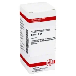 DHU Sepia D 30 Tabletten, 80 St^ Clearance
