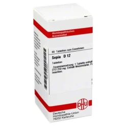 DHU S-Sepia D 12 Tabletten, 80 St