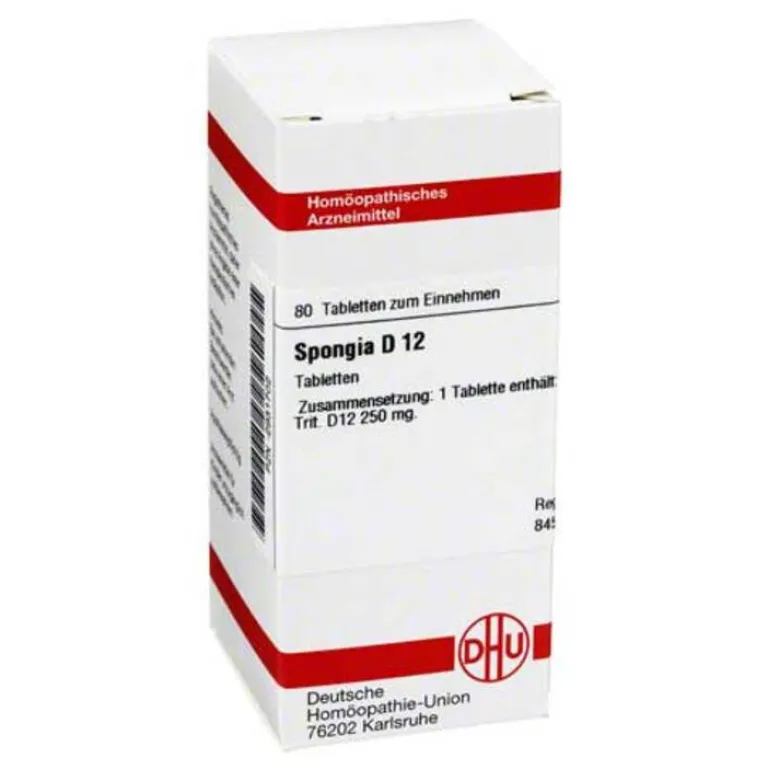 DHU Spongia D 12 Tabletten, 80 St^ Clearance