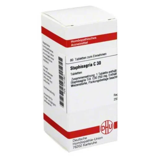 DHU Staphisagria C 30 Tabletten, 80 St- S