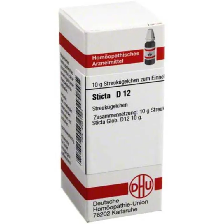 DHU Sticta D 12 Globuli, 10 g^ New