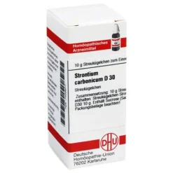 DHU Strontium carbonicum D 30 Globuli, 10 g- S