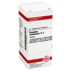 S-DHU Strontium carbonicum D 6 Tabletten, 80 St