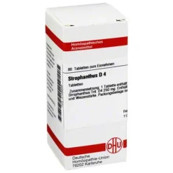 DHU S-Strophanthus D 4 Tabletten, 80 St