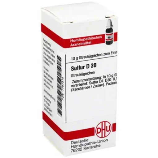 Sulfur D 30 Globuli, 10 g^DHU Best