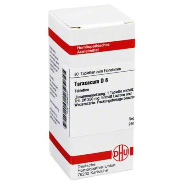 DHU Taraxacum D 6 Tabletten, 80 St- T