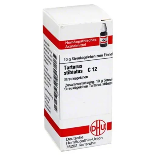 DHU Tartarus stibiatus C 12 Globuli, 10 g^ Online