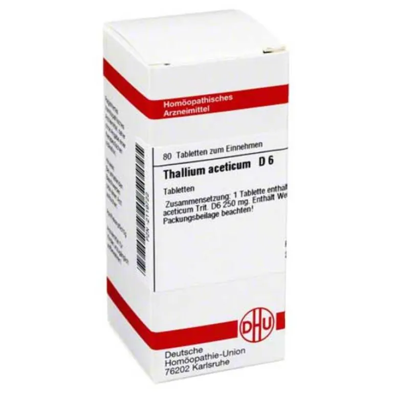 DHU T-Thallium aceticum D 6 Tabletten, 80 St