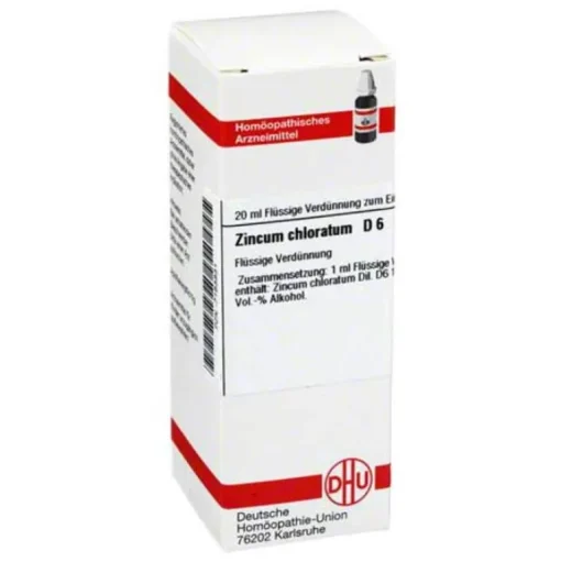 DHU Zincum chloratum D 6 Dilution, 20 ml^ Best
