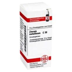 DHU Zincum metallicum C 30 Globuli, 10 g^ Best