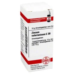 W-Z|W-Z-DHU Zincum valerianicum C 30 Globuli, 10 g