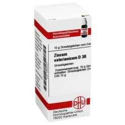 W-Z|W-Z-DHU Zincum valerianicum D 30 Globuli, 10 g