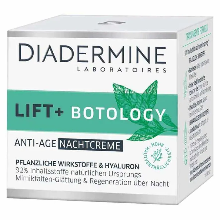 Nachtpflege-Diadermine Anti-Age Nachtcreme Lift + Botology, 50 ml