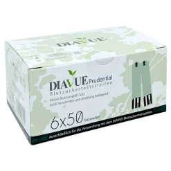 Diavue Teststreifen-Prudential Blutzuckerteststreifen, 3X2X50 St