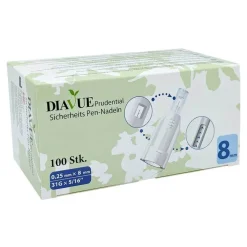 Prudential Sicherheits Pen-Nadeln 31 Gx8 mm, 100 St^Diavue Best