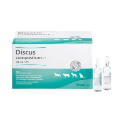 Heel Discus compositum LT Ampullen vet. (für Tiere), 50 St- Biologische Heilmittel Heel Gmbh