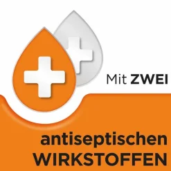 Dobensana Orangengeschmack 1,2 mg / 0,6 mg Lutschtabletten, 16 St- Halsschmerztabletten