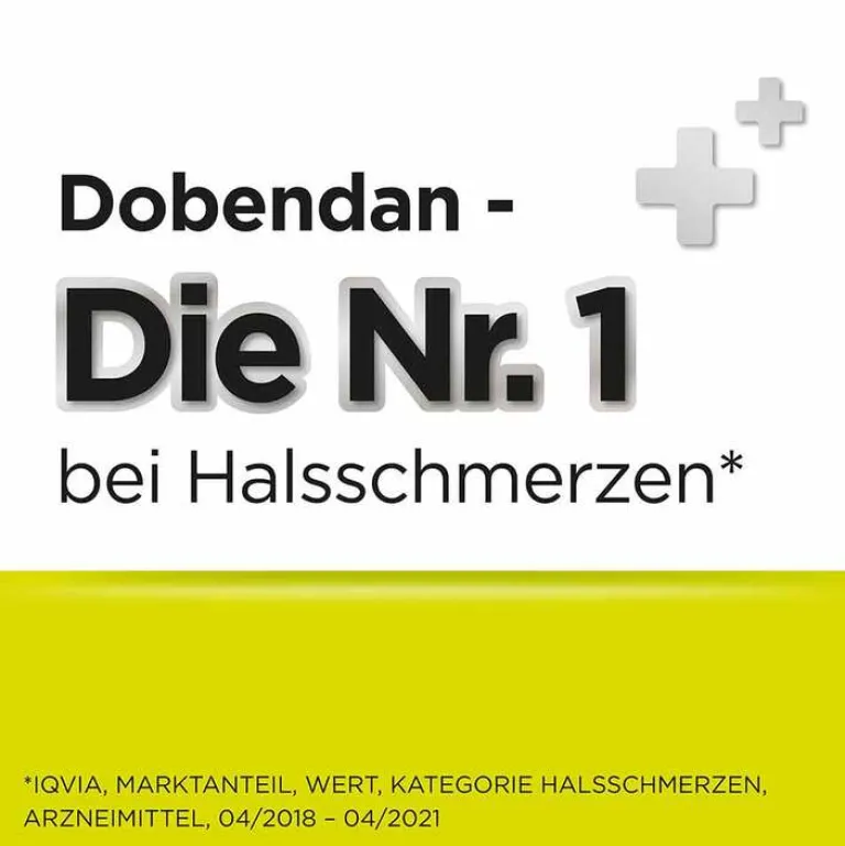Dobensana Halsschmerztabletten-® Zuckerfrei Zitronengeschmack Lutschtabletten, 24 St