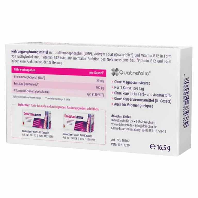 forte Kapseln, 80 St^Doloctan Best