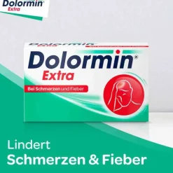 Dolormin Regelschmerzen Tabletten|Kopfschmerztabletten-® Extra mit 400 mg Ibuprofen bei Schmerzen, 50 St