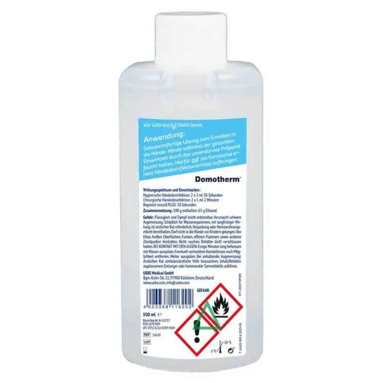 Hand-Desinfektions-Fluid forte, 500 ml^Domotherm Hot