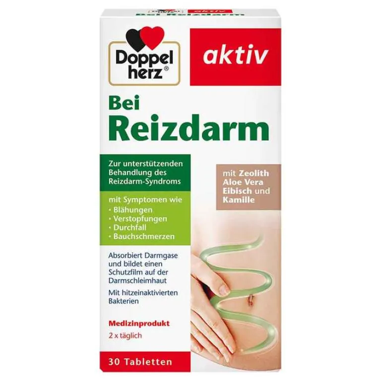 Doppelherz Verdauung-bei Reizdarm Tabletten, 30 St