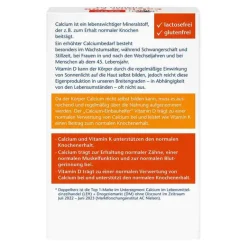 Doppelherz Calcium 700 + Vitamin D3 Tabletten, 30 St- Calcium