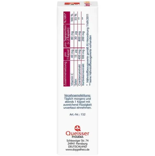 Cranberry+Kürbis Kapseln, 30 St^Doppelherz Sale