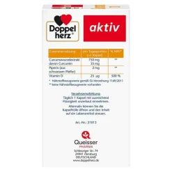Curcuma 750 Kapseln, 60 St^Doppelherz New