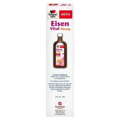 Doppelherz Eisen Vital Tonikum, 500 ml- Eisenversorgung