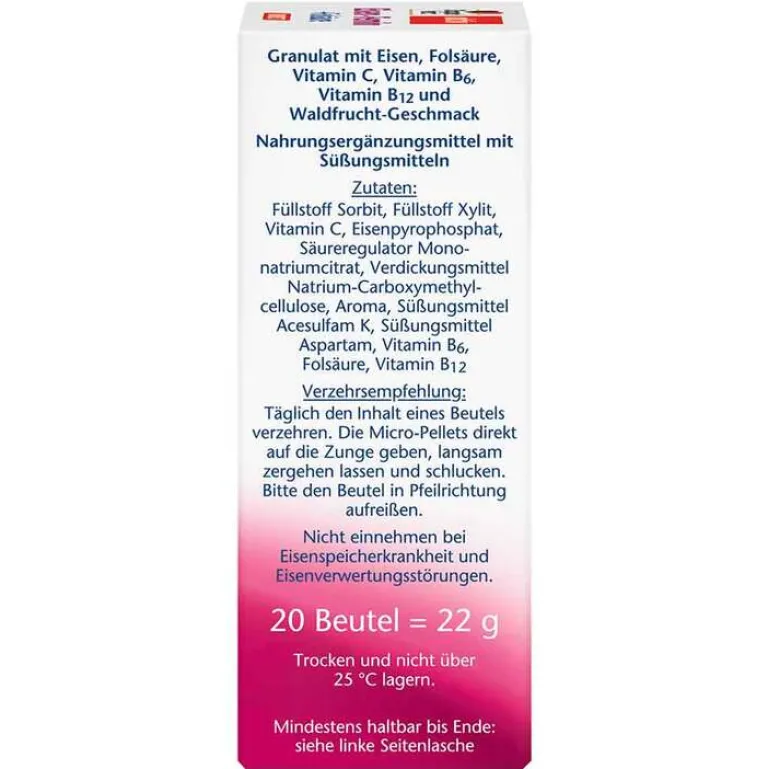 Eisen-Femin direct Pellets, 20 St^Doppelherz