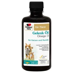 Doppelherz Bewegungsapparat|Bewegungsapparat-für Tiere Gelenk Öl für Hunde / Katzen, 250 ml
