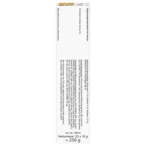 Doppelherz für Tiere Haut & Fell Complex Portionsbeutel für Katzen, 25 St- Vitamine-Mineralstoffe