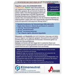 Doppelherz Glucosamin-Chondroitin-Glucosamin 1000 + Curcuma vegan syst.Kapseln , 120 St