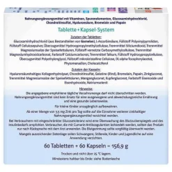 Doppelherz Glucosamin-Chondroitin-Glucosamin 1200 Duo system Kombipackung, 120 St