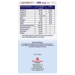 Doppelherz Glucosamin-Chondroitin-Glucosamin 1200 Duo system Kombipackung, 60 St