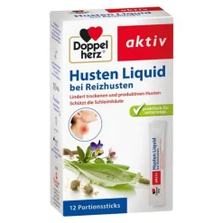 Doppelherz Hustenstiller-Husten Liquid Sticks, 12 St